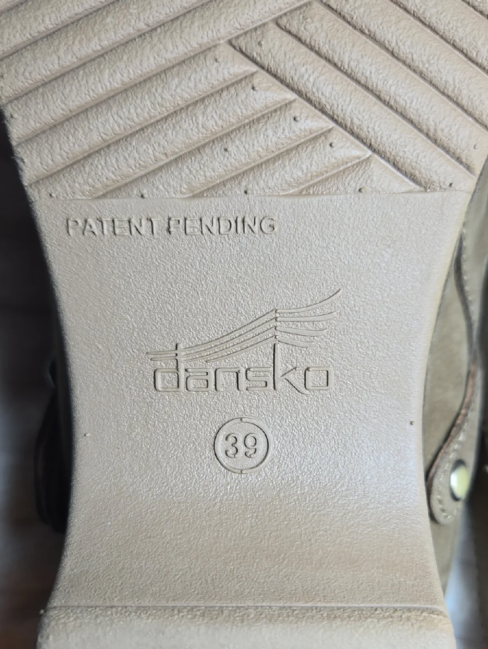 Dansko Women's Berry in Mushroom Burnished Nubuck Mule - Picture 10 of 13